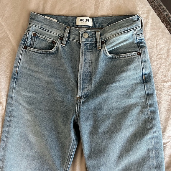 AGOLDE Riley High Rise Straight Crop - Picture 2 of 11